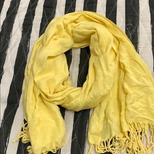 Yellow scarf